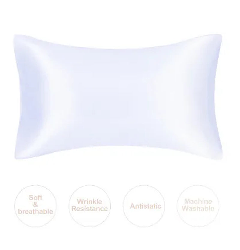 Juwensilk Silky Stain Pillowcase Silky Pillowcase Natural Silk Pillowcase Mulberry Silk Pillow Case Standard Queen K