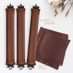 Heatless Hair Curler 27Cm Sleep-Friendly Heatless Curling Wand 3.5 Diameter Large Wave Curling Wand