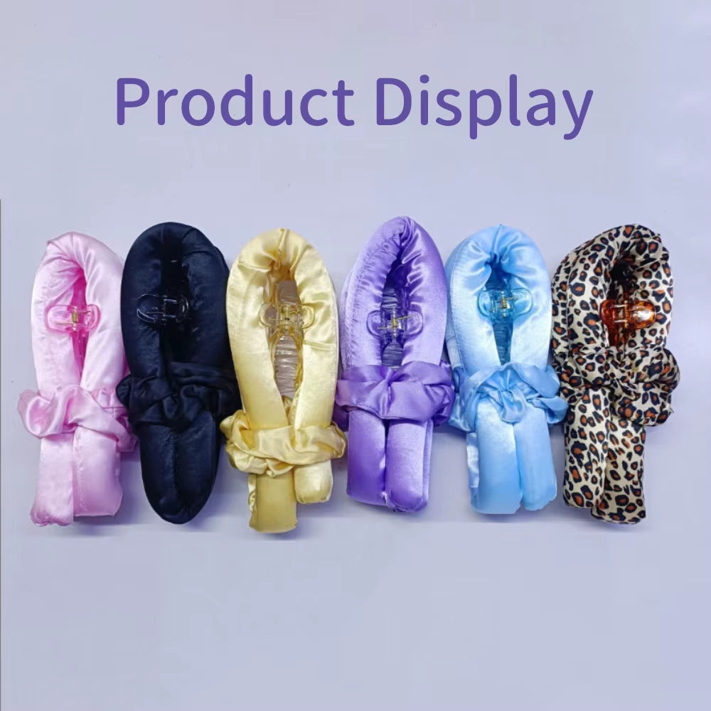 Woman Heatless Curling Rod Heatless Hair Curls Headband Make Hair Soft Shiny Hair Curler Hairdressing Tools Accessories