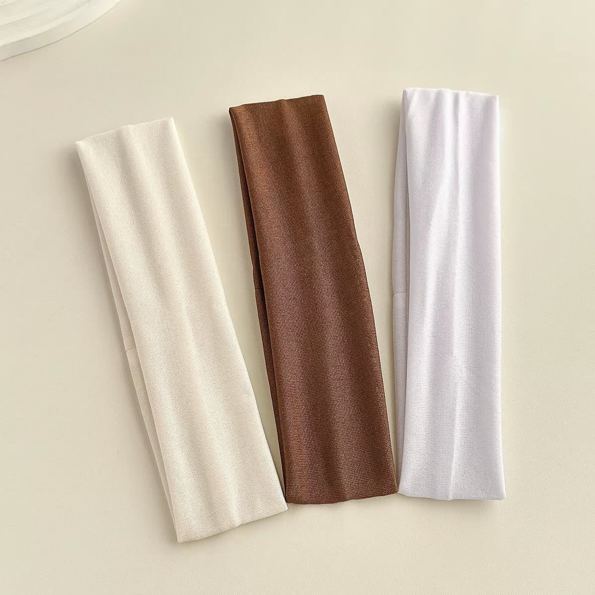 Four Seasons Solid Sports Headbands for Women Fitness Running Yoga Solid Color Elastic Hairbands Stretch Makeup Hair Accessories