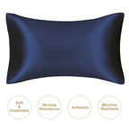 Juwensilk Silky Stain Pillowcase Silky Pillowcase Natural Silk Pillowcase Mulberry Silk Pillow Case Standard Queen K